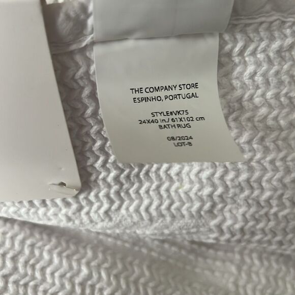 The Company Store
Legends White 40 in. x 24 in. Cotton Bath Rug - Picture 7 of 9